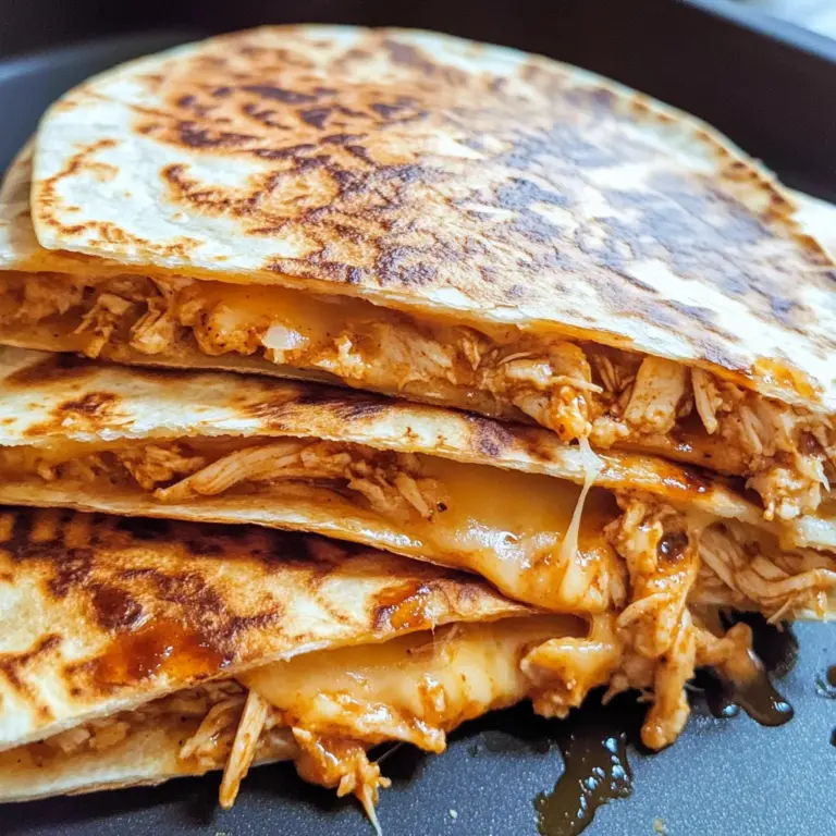 BBQ Chicken Quesadillas
