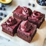Beetroot Brownies with a Chocolate Avocado Frosting
