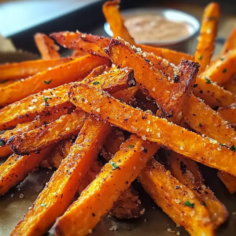 Crispy Oven Baked Sweet Potato Fries