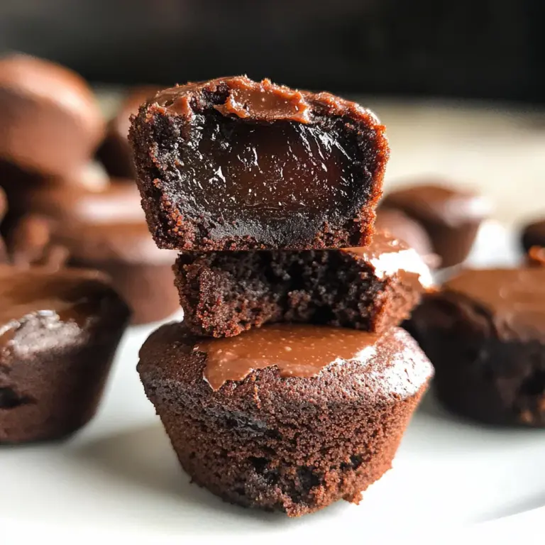 Date Brownies (No Flour!)