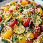 Easy Roasted Vegetable Orzo Recipe