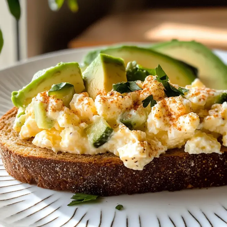 Egg Salad with Cottage Cheese - no mayo!