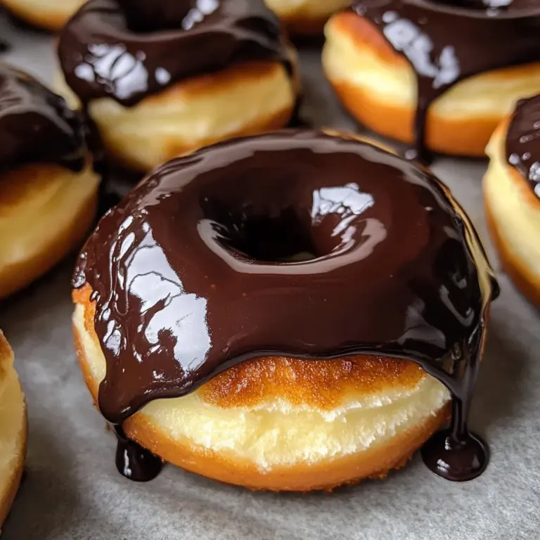 Gluten-Free Air Fryer Boston Cream Donuts