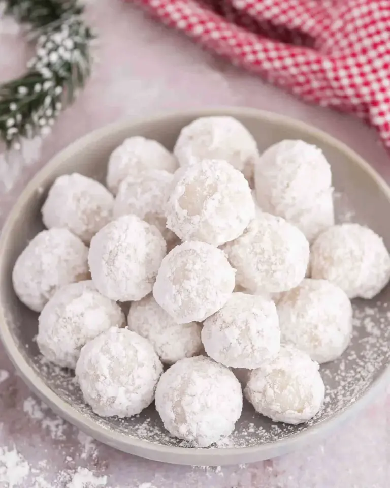 Gluten Free Snowball Cookies