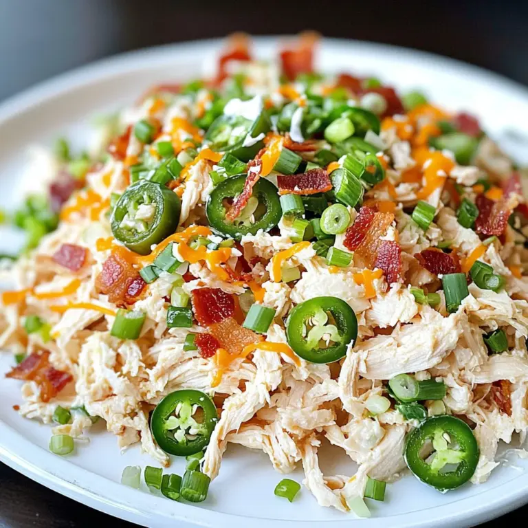 KETO JALAPENO POPPER CHICKEN SALAD