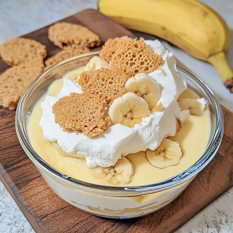 Keto Banana Pudding