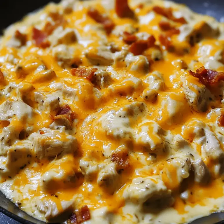 Keto Buffalo Chicken Skillet