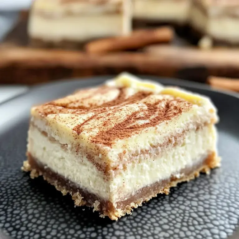 Low Carb Keto Cinnamon Roll Cheesecake Bars