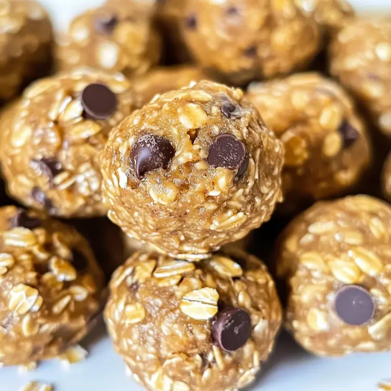 Oatmeal Peanut Butter Energy Bites