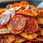 Pepperoni Cheese Crisps