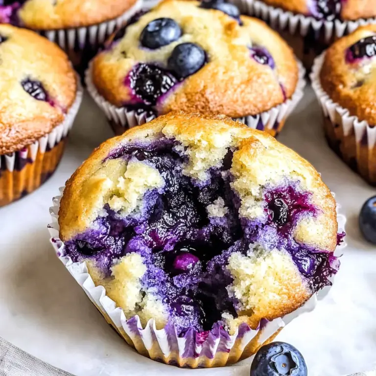 Vegan Blueberry Muffins