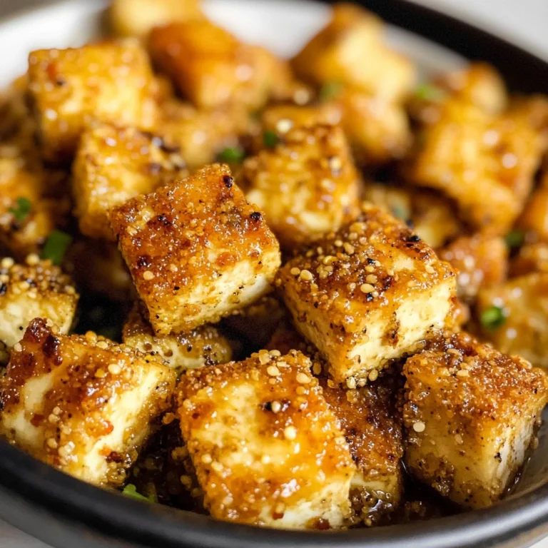 Baked Lemon Pepper Tofu