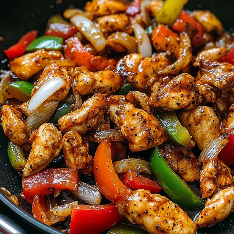 Black Pepper Chicken