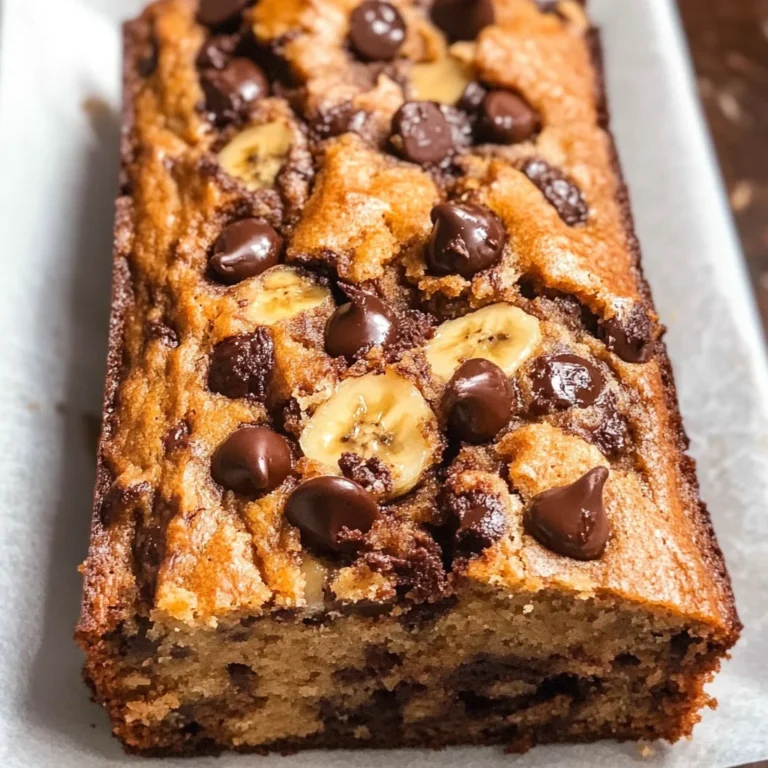 Chocolate Chip Banana Bread