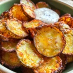 Crispy Cheesy Dill Pickle Chips