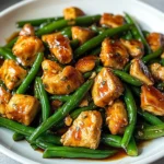 Easy Chicken Breast and Green Beans