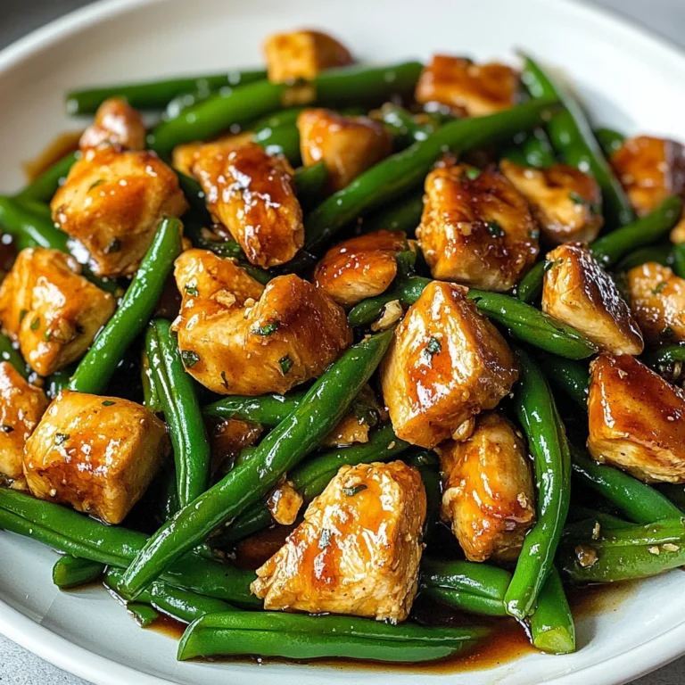 Easy Chicken Breast and Green Beans