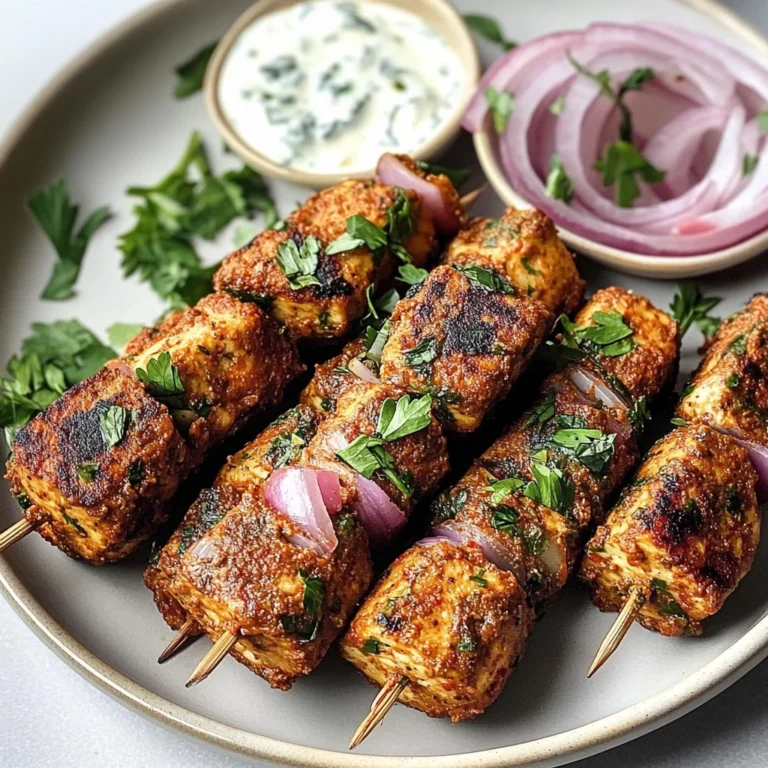 Middle Eastern Tofu Kebabs