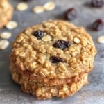 No sugar added oatmeal and raisin cookies