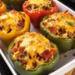 Stuffed Bell Peppers Without Rice