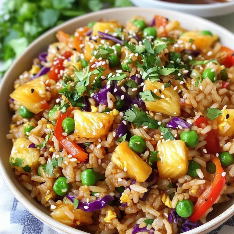 Vegan Pineapple Fried Rice
