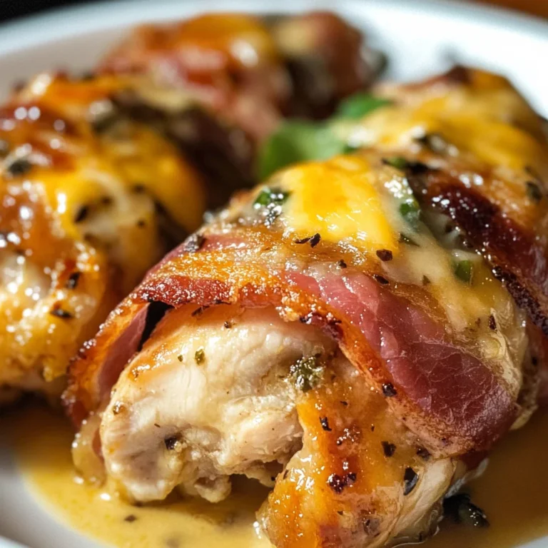 5 Minute 5 Ingredient Bacon Wrapped Chicken Breast