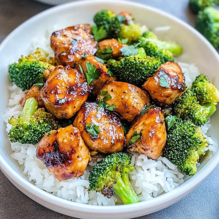 Air Fryer Chicken Bites and Broccoli