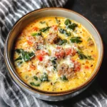Creamy Keto Italian Sausage Soup