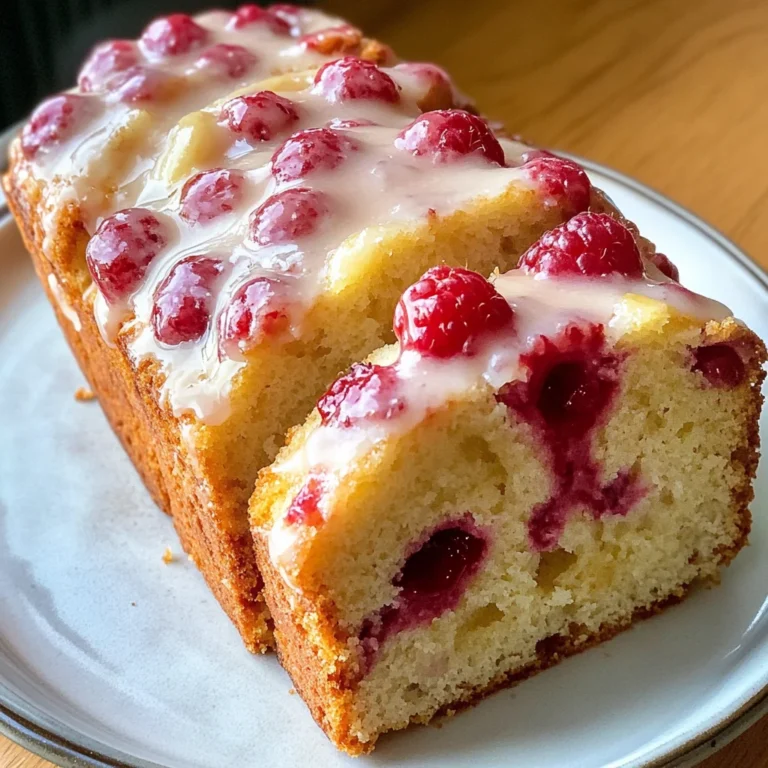 Gluten-Free Raspberry Lemon Loaf
