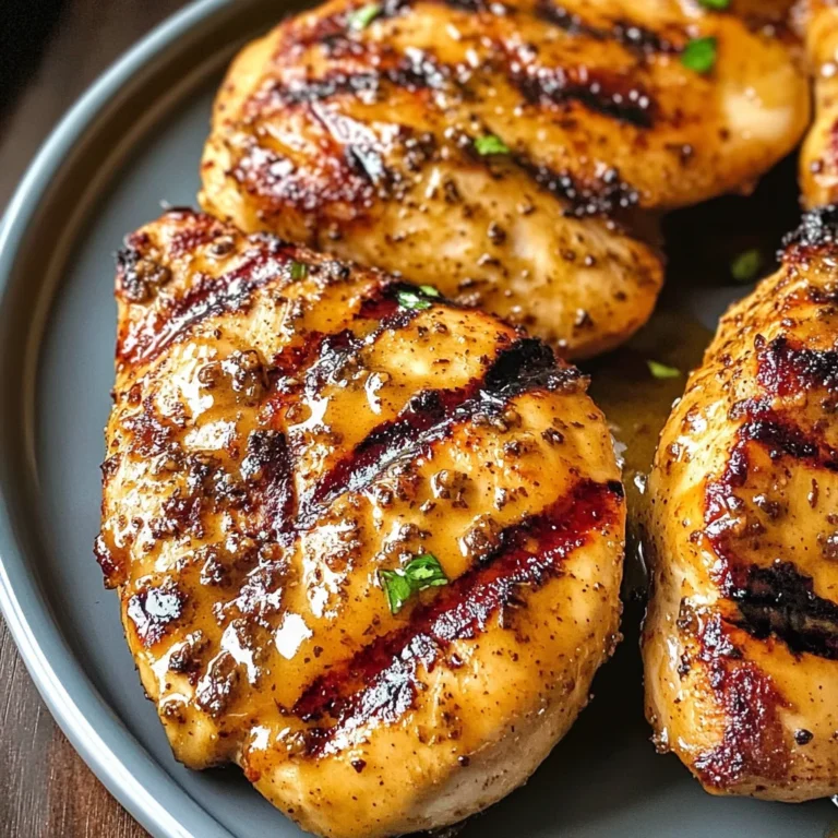 Grilled Honey Mustard Chicken