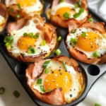 Ham and Cheese Egg Cups