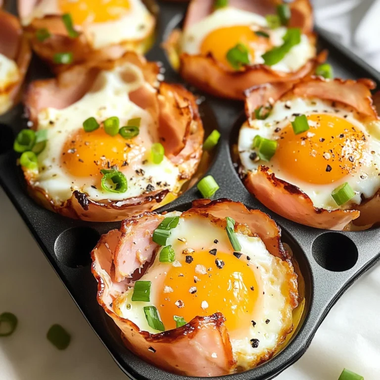 Ham and Cheese Egg Cups