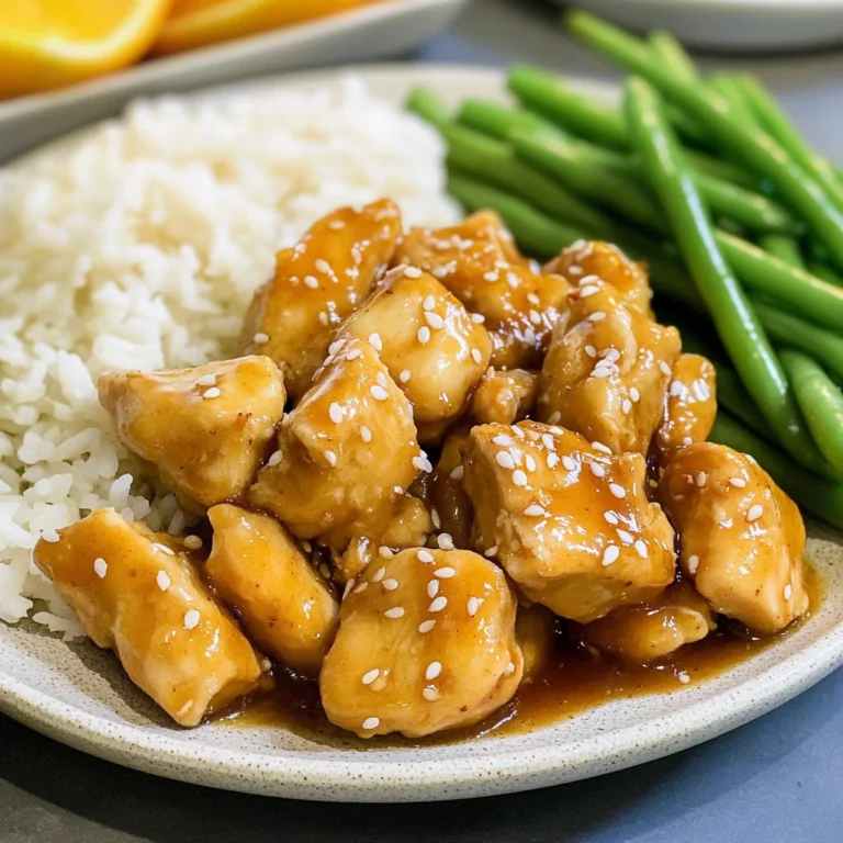 Healthy Orange Chicken Recipe