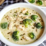 Keto Chicken Alfredo Soup