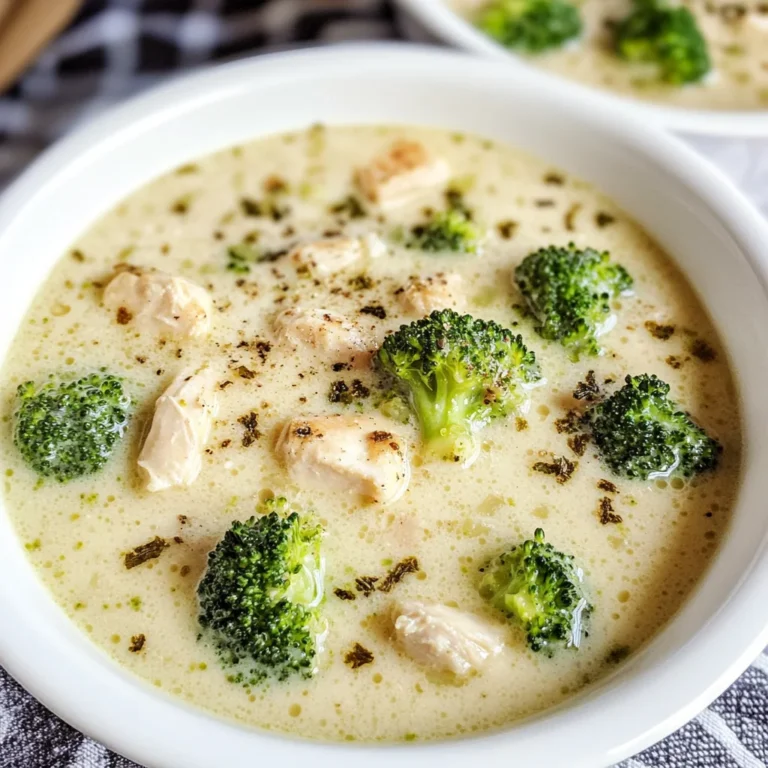 Keto Chicken Alfredo Soup