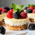 Mini Protein Cheesecakes