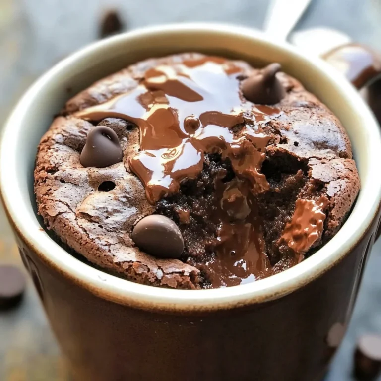 Brownie In A Mug