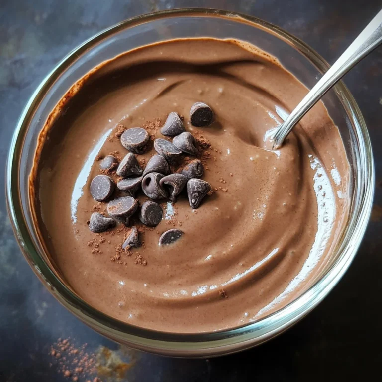 Healthy Chocolate Pudding