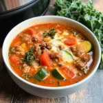 Instant Pot Low Carb Pizza Soup