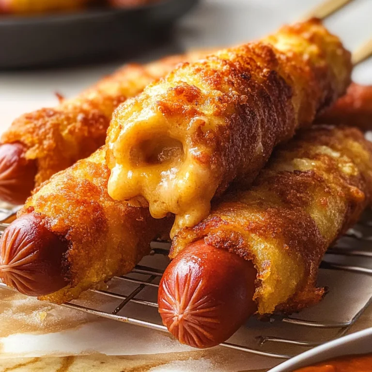 Keto Air Fryer Corn Dogs