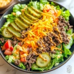Keto Big Mac Salad Recipe