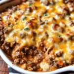 Keto Cheeseburger Casserole