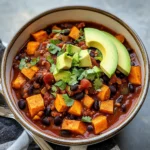 Sweet Potato Black Bean Chili