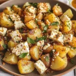 Baked Feta Potatoes