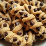 Chocolate Chip Cookie Dough Twists