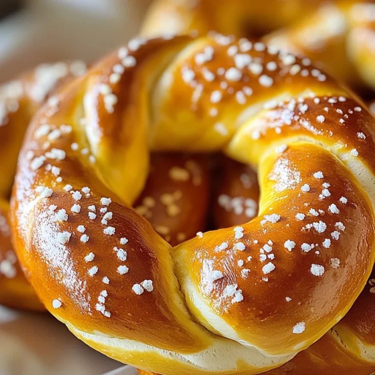 Easy Homemade Soft Pretzels