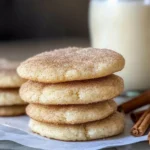 Eggnog Snickerdoodles