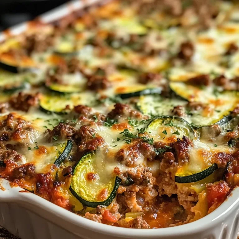 Ground Turkey Zucchini Casserole – Healthy Comfort Food