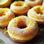 Lemon Sugar Baked Donuts