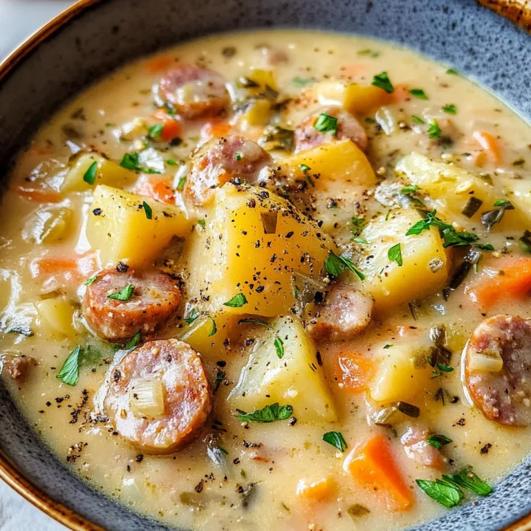 Potato and Sausage Chowder